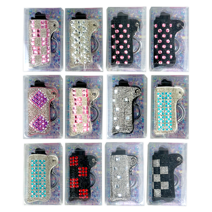 Bling Rhinestone Lighter Case