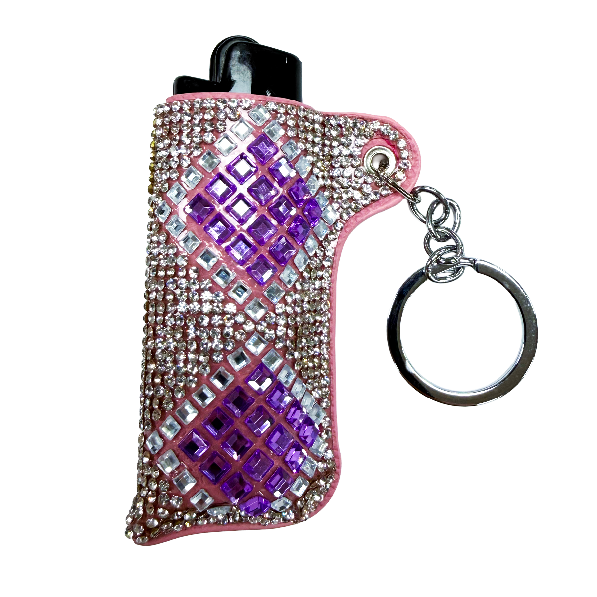 Bling Rhinestone Lighter Case
