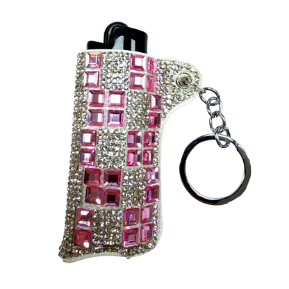 Bling Rhinestone Lighter Case