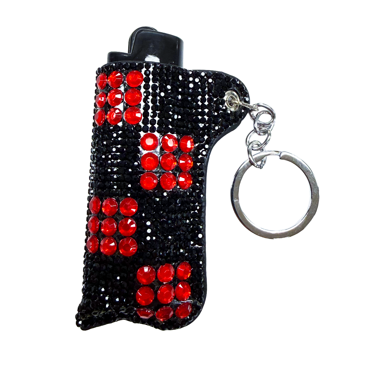 Bling Rhinestone Lighter Case