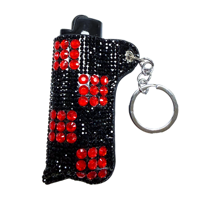 Bling Rhinestone Lighter Case
