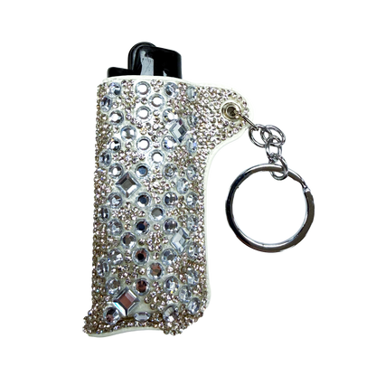 Bling Rhinestone Lighter Case