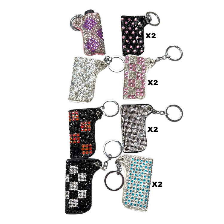 Bling Rhinestone Lighter Case