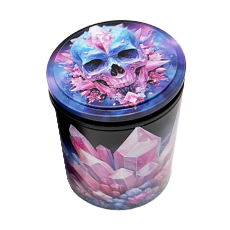 Full Print Butt Bucket Ashtray with LED Light