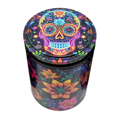 Full Print Butt Bucket Ashtray with LED Light