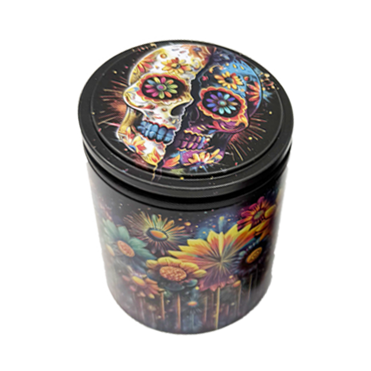 Full Print Butt Bucket Ashtray with LED Light