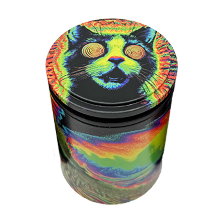 Full Print Butt Bucket Ashtray with LED Light