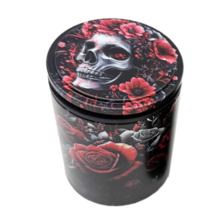 Full Print Butt Bucket Ashtray with LED Light