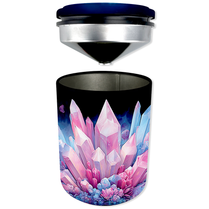 Full Print Butt Bucket Ashtray with LED Light