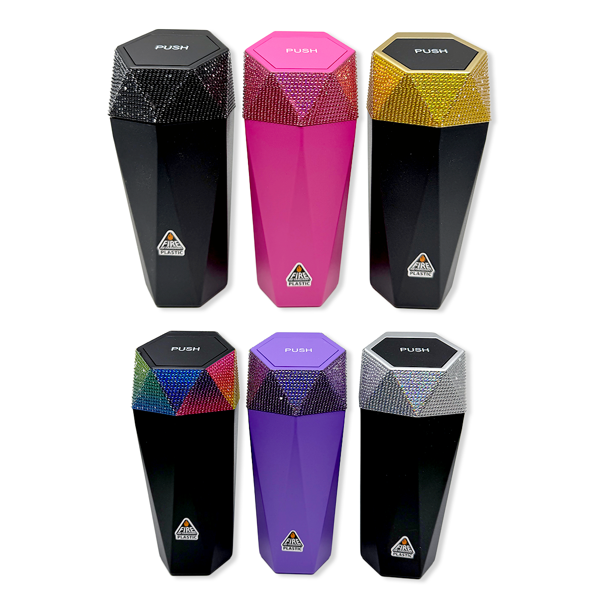Mini Car Bling Trash Can Butt Bucket