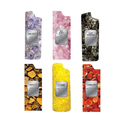 Energy Crystal Lighter Case - 12 Pieces Per Retail Ready Display 26613