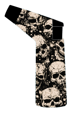 Zinc Printed Torch Lighter - 12 Pieces Per Retail Ready Display 26624