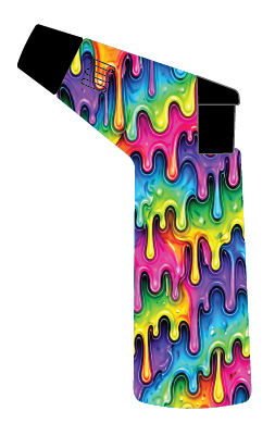 Zinc Printed Torch Lighter - 12 Pieces Per Retail Ready Display 26624