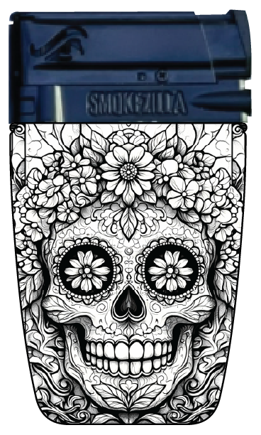 Glow in The Dark Cig Pack Lighter B - 12 Pieces Per Retail Ready Display 26650