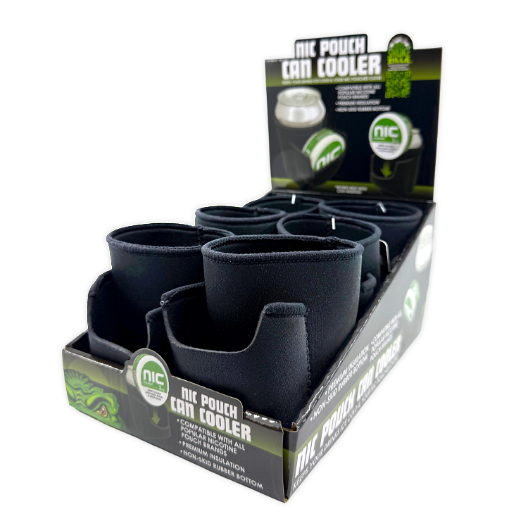 Nic Pouch Can Cooler - 6 Pieces Per Retail Ready Display 26660