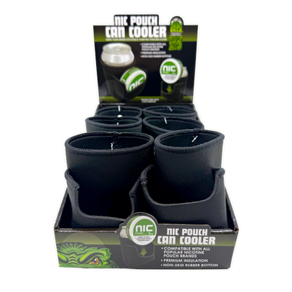 Nic Pouch Can Cooler - 6 Pieces Per Retail Ready Display 26660