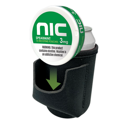 Nic Pouch Can Cooler - 6 Pieces Per Retail Ready Display 26660