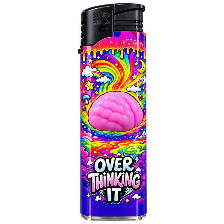 Fun Flicker Lighters - 12 Pieces Per Retail Ready Display 26789