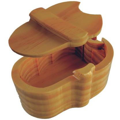 Skull Wood Puzzle Box