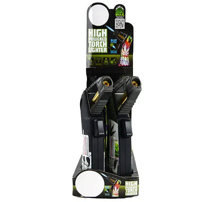 Zinc Torch Lighter- 6 Pieces Per Retail Ready Display 30018 SPICY ZILLA