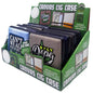 Canvas and Metal Cigarette Case with Hinge - 8 Pieces Per Retail Ready Display 30033 SPICY ZILLA