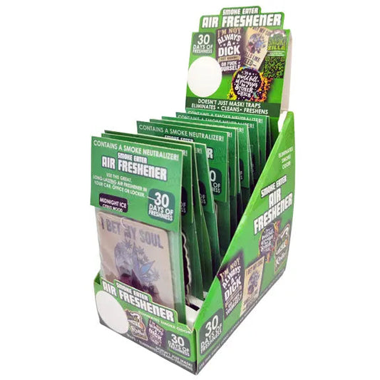 Smoke Eater Hanging Air Freshener - 12 Pieces Per Retail Ready Display 30035 SPICY ZILLA