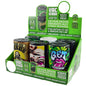 Printed Vacuum Jar Container 6 Pieces Per Retail Ready Display 30037 SPICY ZILLA