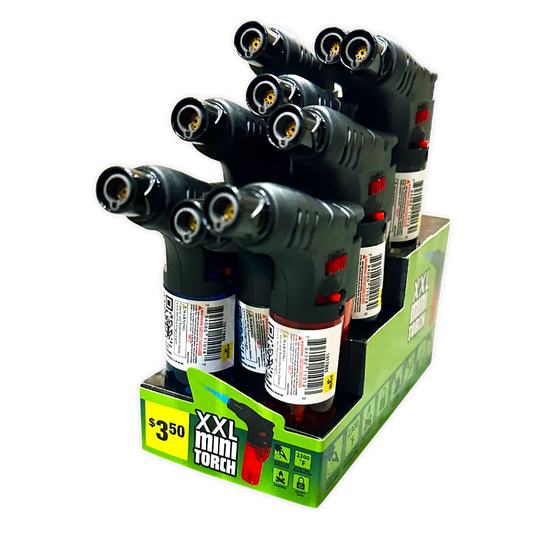 XXL Thin Torch Lighter - 9 Pieces Per Retail Ready Display 40300 SMOKEZILLA
