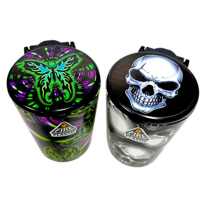 Full Print Butt Bucket Ashtray with LED Light - 2 Per Retail Ready Wholesale Display 40310 SMOKEZILLA