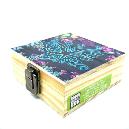 Wood Storage Stash Box - 3 Pieces Per Retail Ready Display 40329 SMOKEZILLA