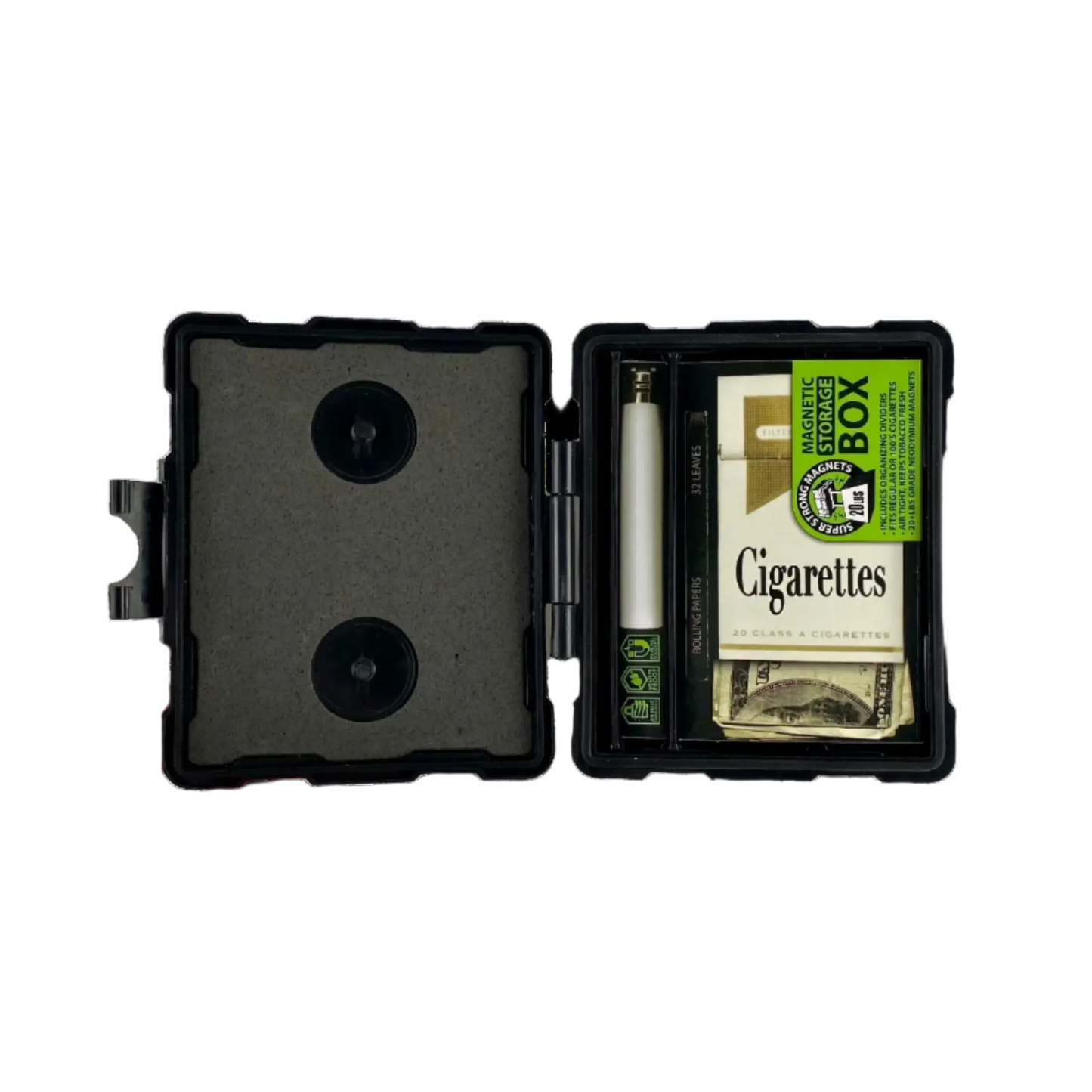 Magnetic Storage Box - 4 Pieces Per Retail Ready Display 40785 SMOKEZILLA
