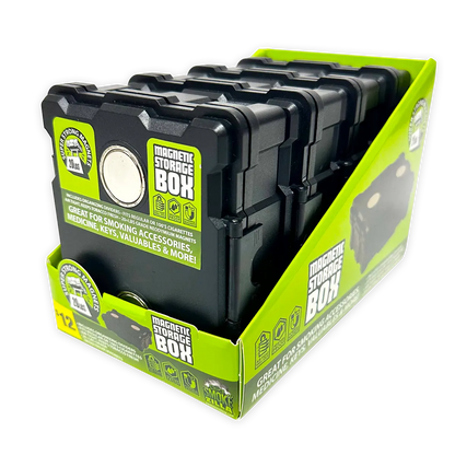 Magnetic Storage Box - 4 Pieces Per Retail Ready Display 40785 SMOKEZILLA