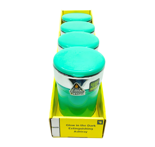 Glow in The Dark Butt Bucket Ashtray with LED Light - 4 Pieces Per Retail Ready Display 40970 SMOKEZILLA