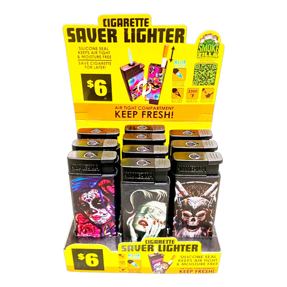 Torch Lighter Cigarette Saver - 10 Pieces Per Retail Ready Display 41556 SMOKEZILLA