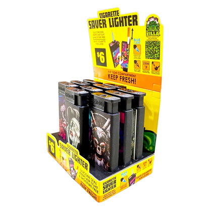 Torch Lighter Cigarette Saver - 10 Pieces Per Retail Ready Display 41556 SMOKEZILLA