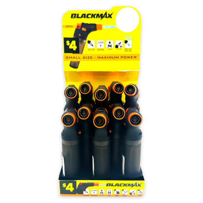 Black Max Torch Lighter - 10 Pieces Per Retail Ready Display 41584 SMOKEZILLA
