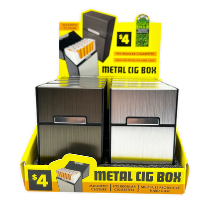 Metal Cigarette Box - 8 Pieces Per Retail Ready Display 41763 SMOKEZILLA