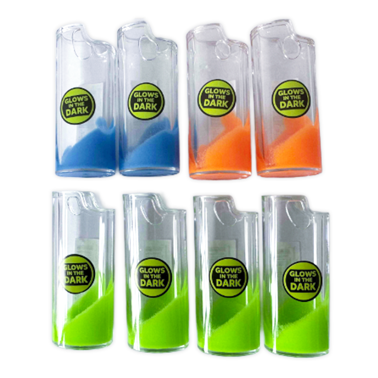 Shifting Sands Glow-in-Dark Lighter Case - 8 Pieces Per Retail Ready Display 41850