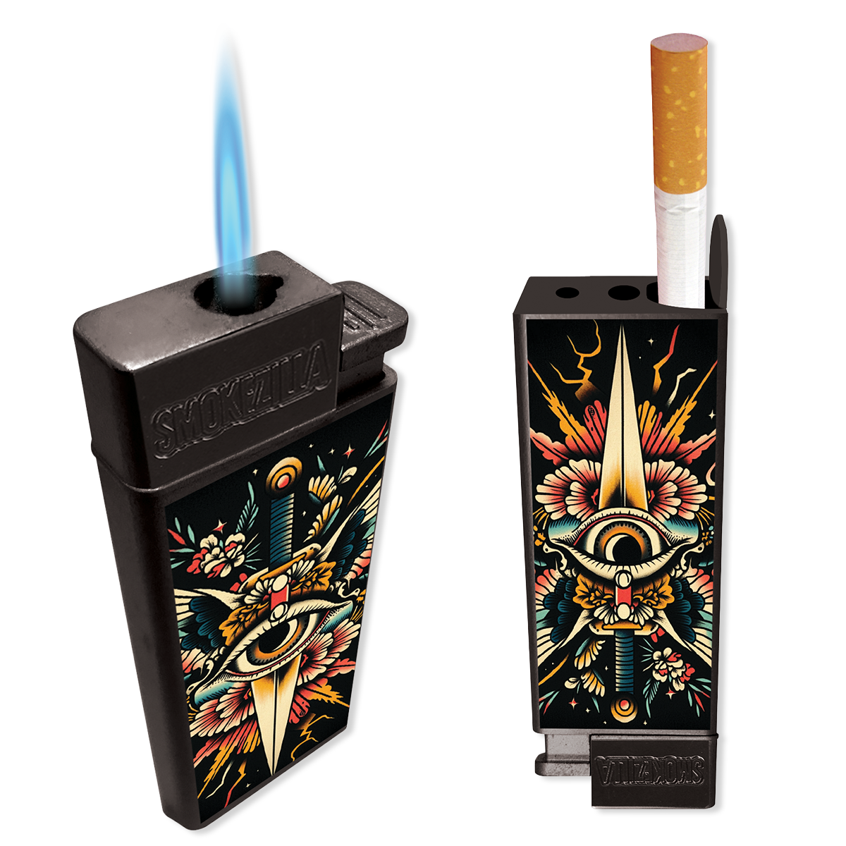 Torch Lighter Cigarette Saver - 10 Pieces Per Retail Ready Display 41856
