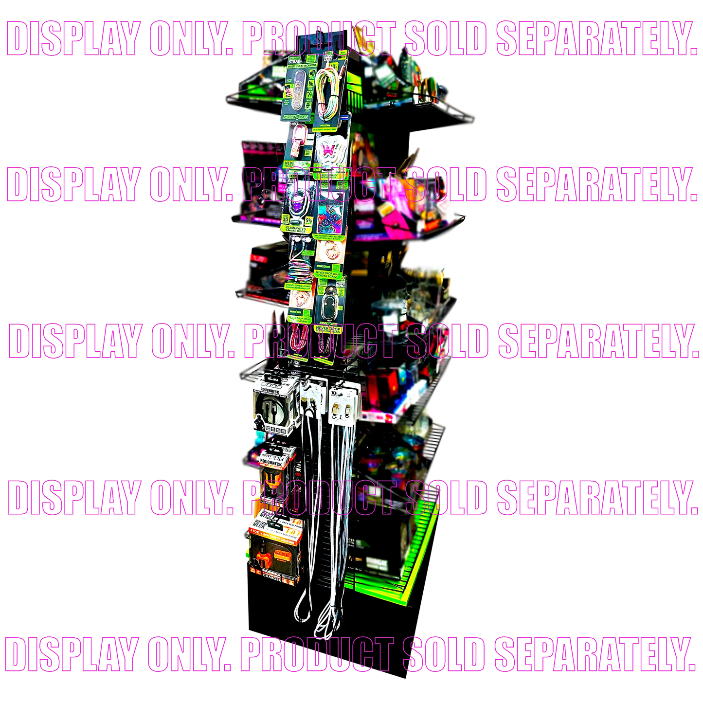 Merchandising Fixture - Display Rack Side Grid ONLY 977470 SMOKEZILLA