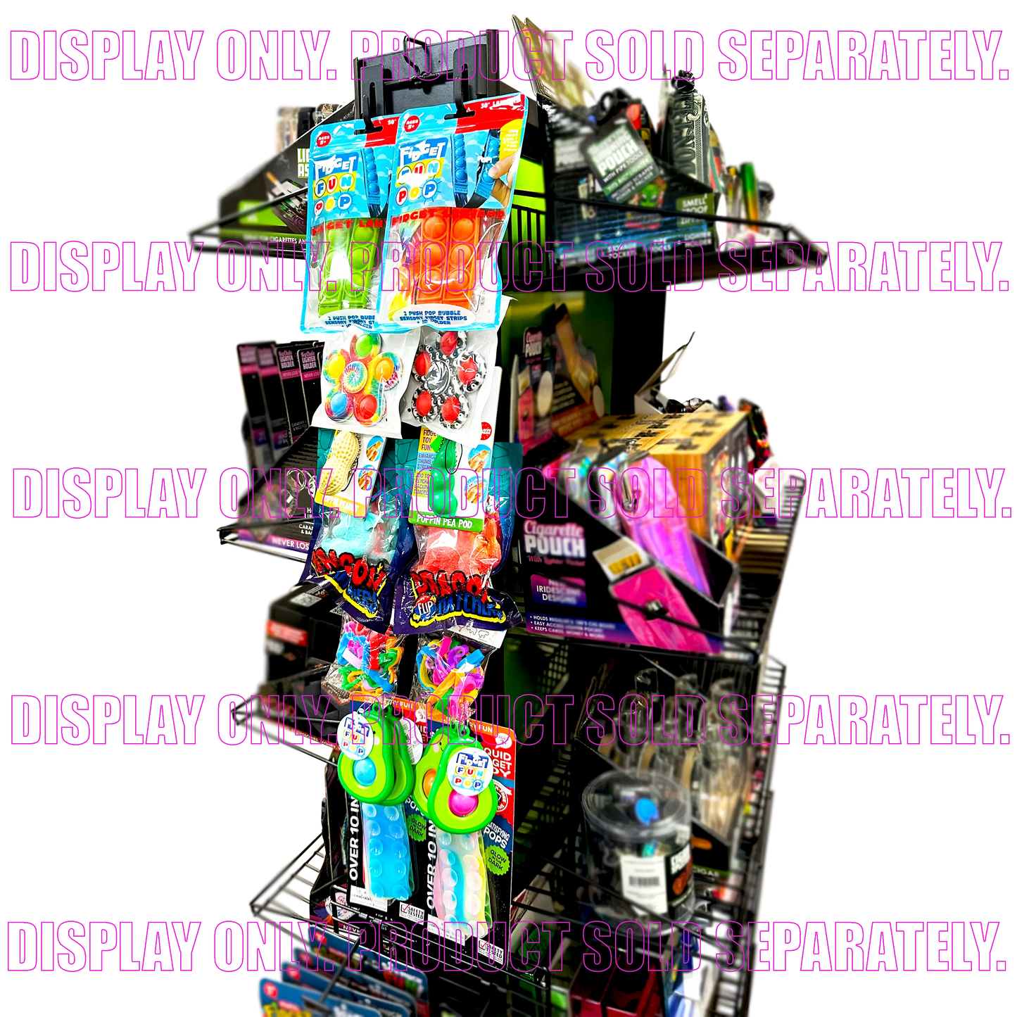 Display Side Merchandising Hang Strip with Hooks ONLY 977460 SMOKEZILLA