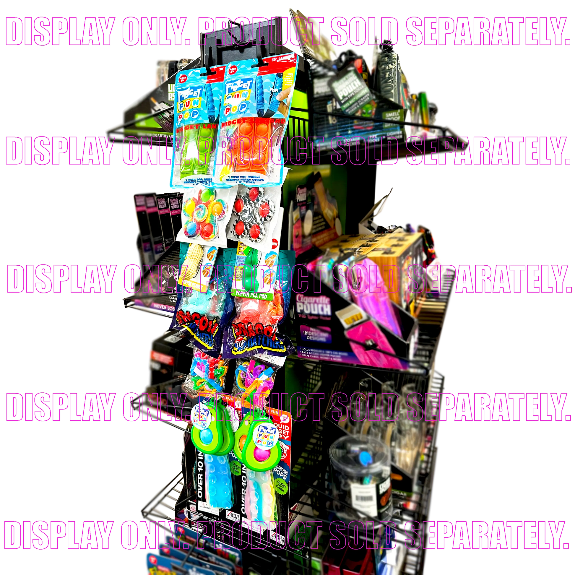 Display Side Merchandising Hang Strip with Hooks ONLY 977460 SMOKEZILLA