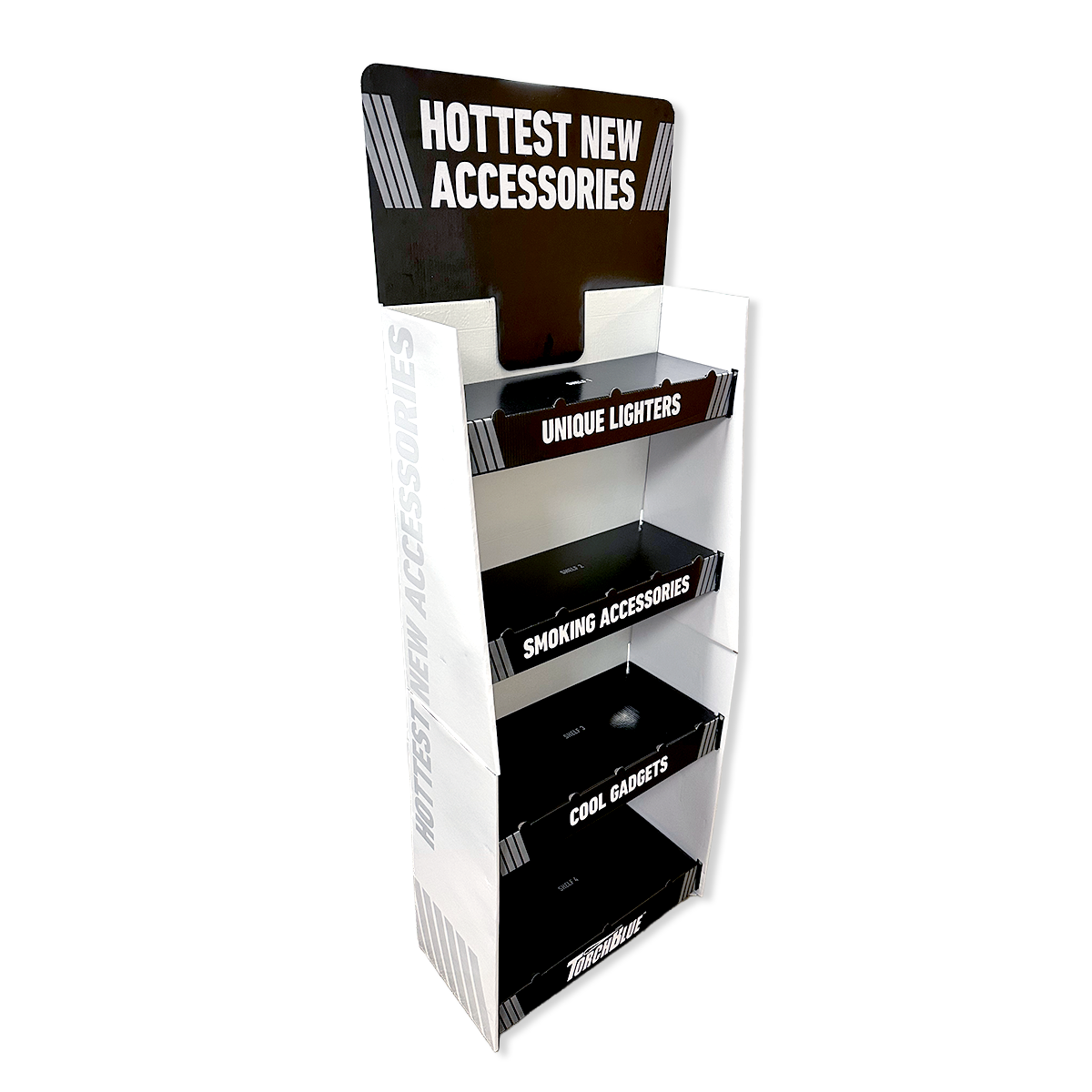 Merchandising Fixture - Corrugated Smokezilla Floor Display ONLY 986590