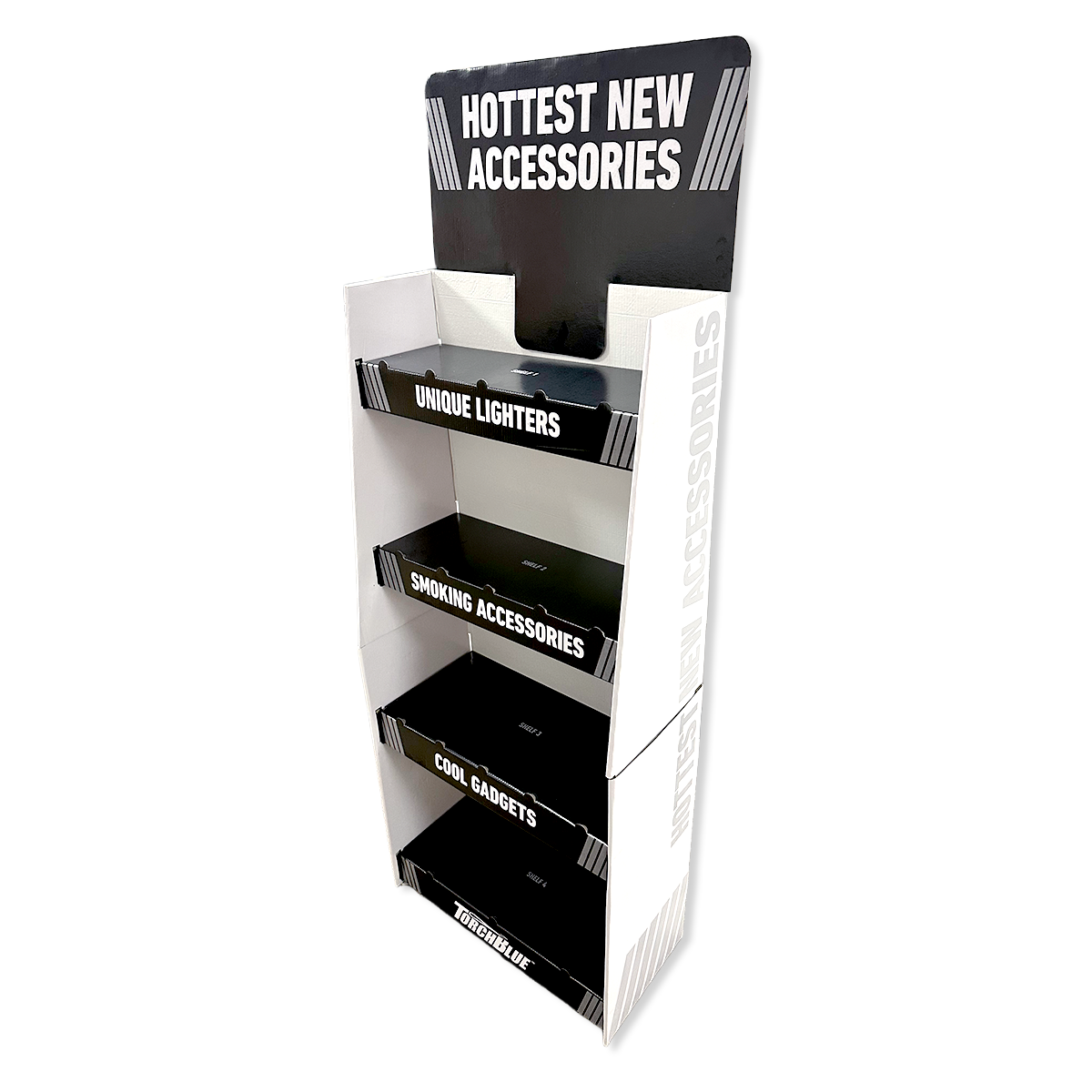 Merchandising Fixture - Corrugated Smokezilla Floor Display ONLY 986590