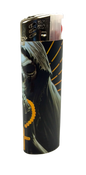 Briquet Or Feuille Lumineux