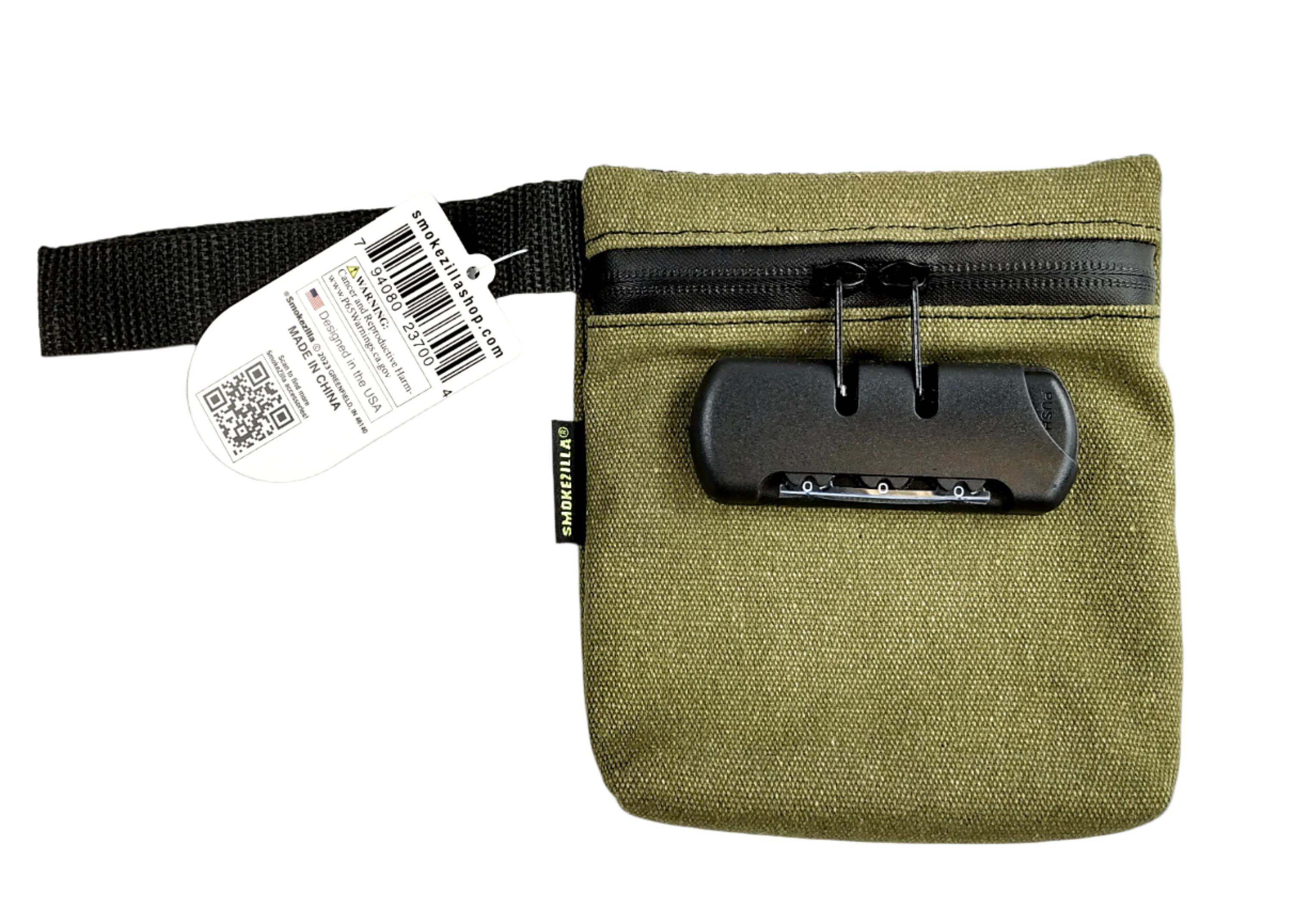 Locking Canvas Storage Bag – Smokezilla Shop