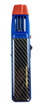 Bâton vertical de zinc bleu torche