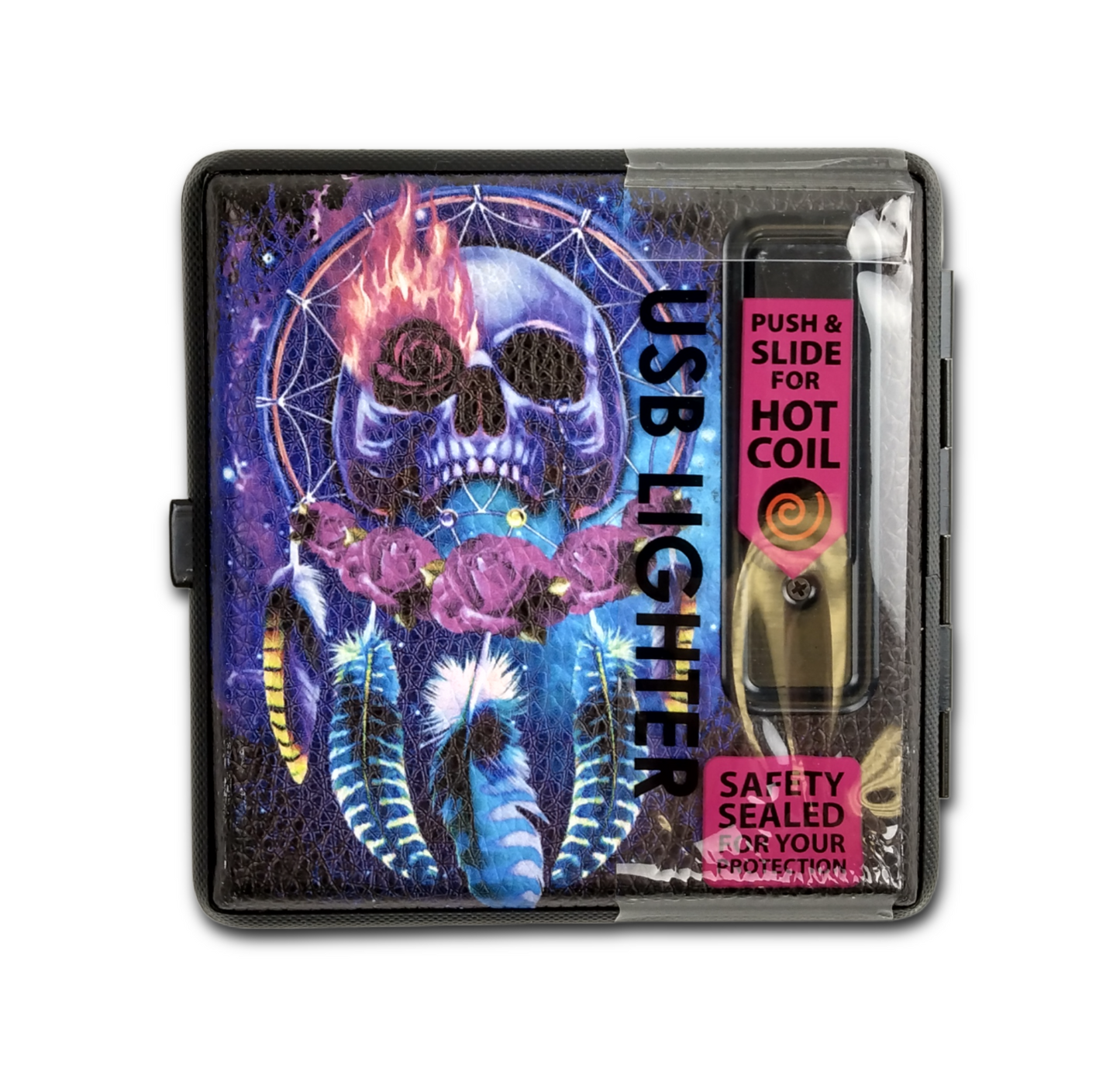 Cig Case USB Lighter