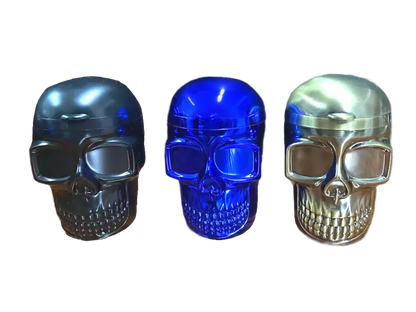 Metal Skull Butt Bucket Ashtray with LED Light - 6 Pieces Per Retail Ready Display 23531 SMOKEZILLA
