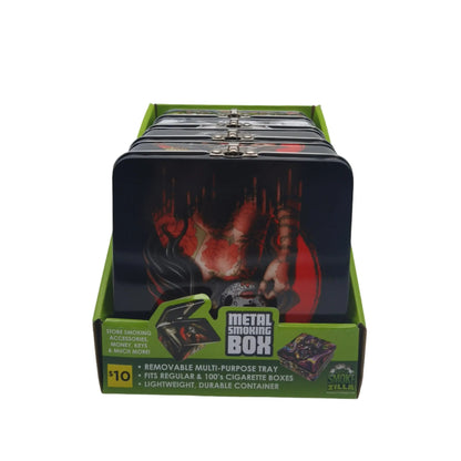 Metal Storage Box - 4 Pieces Per Retail Ready Display 41468 SMOKEZILLA